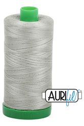 Aurifil Mako 40wt 2-ply Cotton 1000 m 1094 yd. spool - 2902 Light Laurel Green